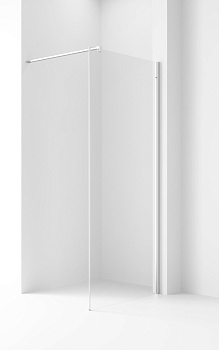 Душевая перегородка Ambassador Elysium 100CX 90х200 стекло прозрачное профиль хром